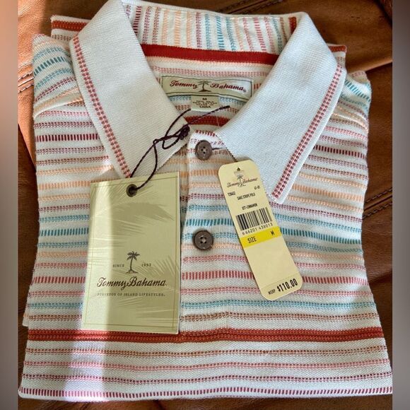 Tommy Bahama Other - Tommy Bahama Mens Polo Shirt Size Medium